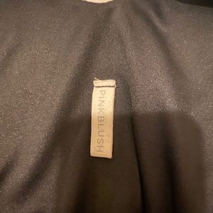 Little black maternity dress